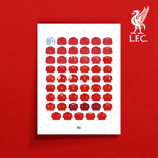 Poster / Camisetas Liverpool FC 2026 - Ilustrado por Vector FC