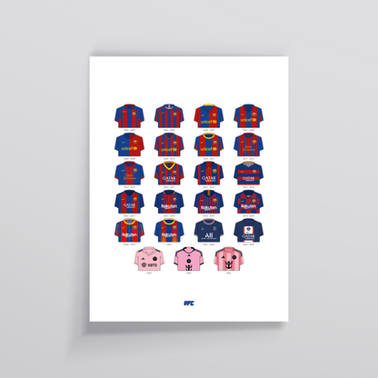 Poster / Camisetas Lionel Messi