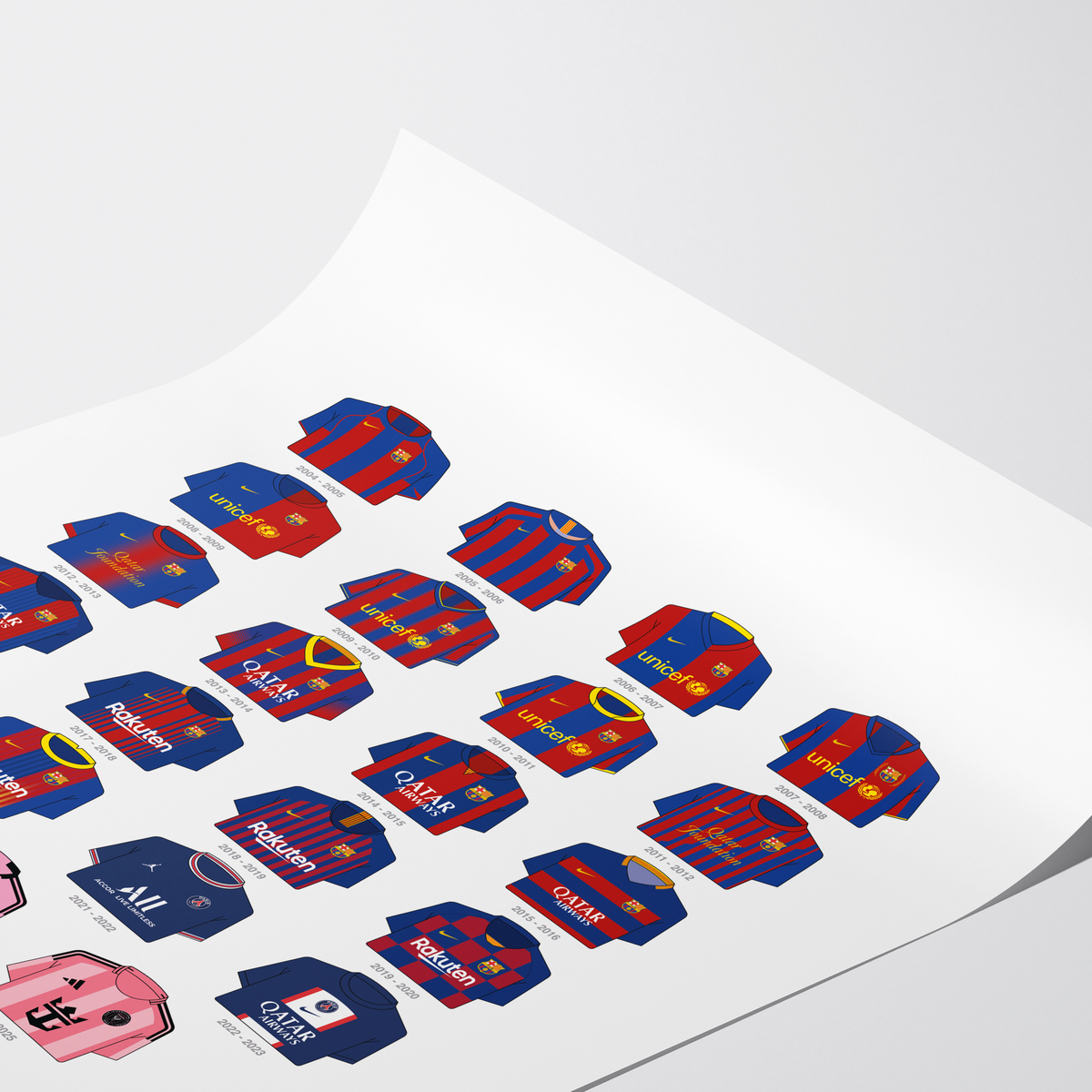 Poster / Camisetas Lionel Messi - Ilustrado por Vector FC