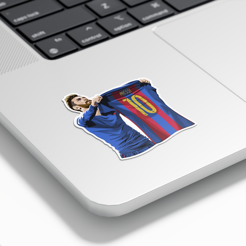 Sticker / Lionel Messi Barcelona - Ilustrado por Vector FC