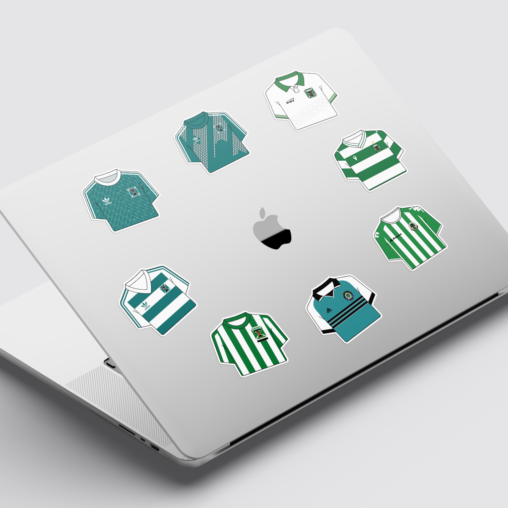 Lámina stickers / Camisetas Deportes Temuco - Ilustrado por Vector FC
