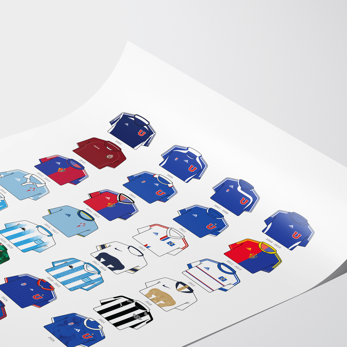 Poster / Camisetas Marcelo Díaz - Ilustrado por Vector FC