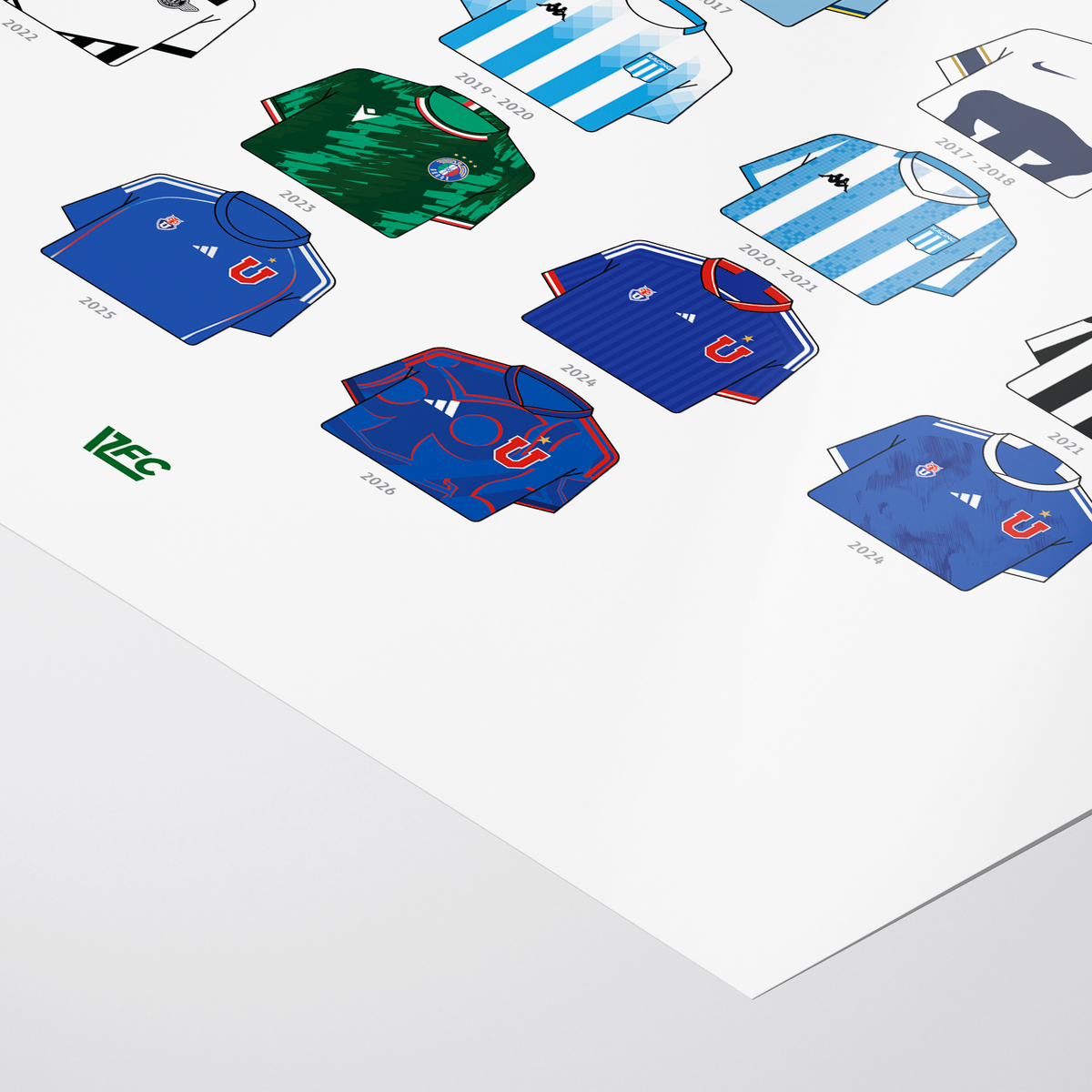 Poster / Camisetas Marcelo Díaz - Ilustrado por Vector FC