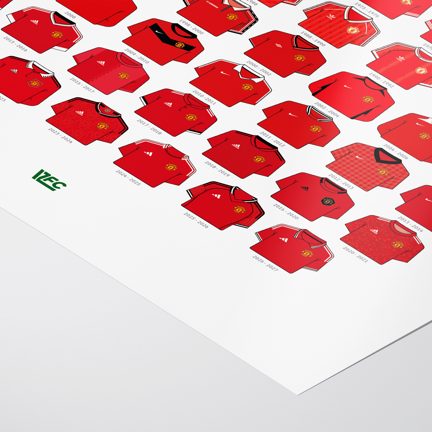 Poster / Camisetas Manchester United 26-27