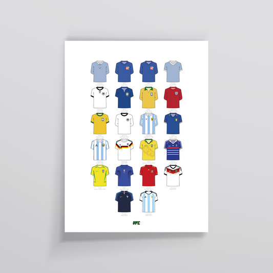 Poster / Camisetas Campeones del Mundo