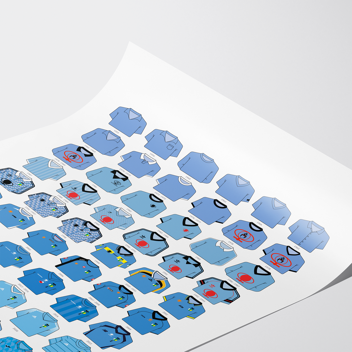 Poster / Camisetas O'Higgins 2026 - Ilustrado por Vector FC