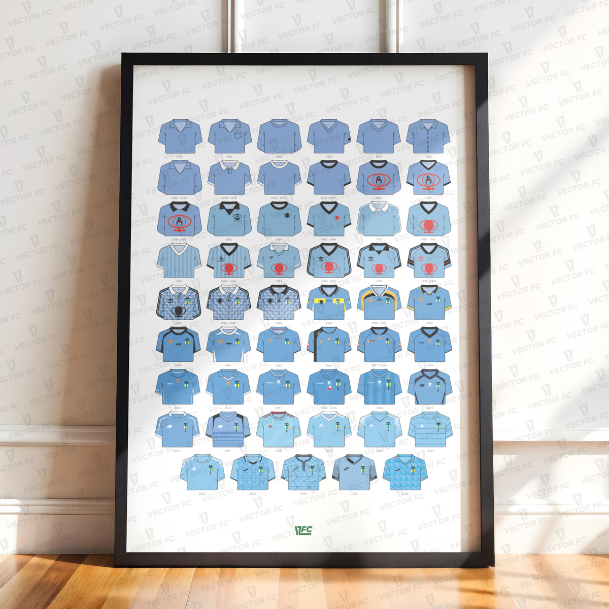 Poster / Camisetas O'Higgins 2026 - Ilustrado por Vector FC
