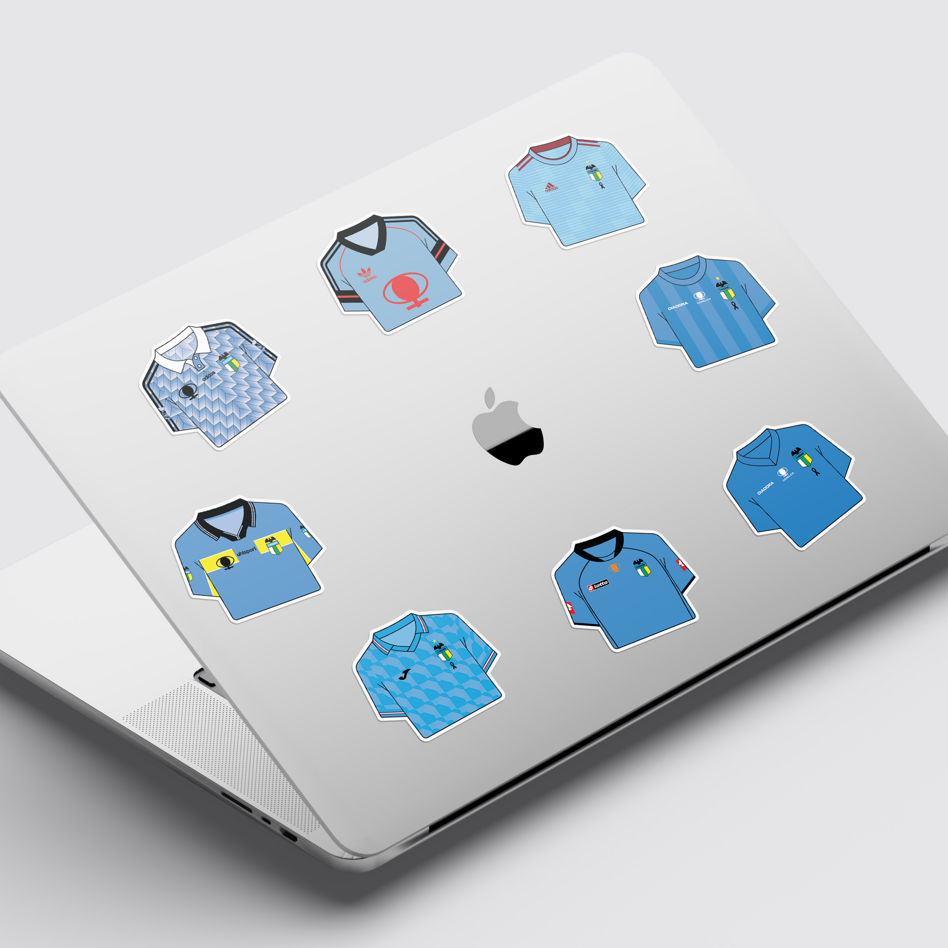 Lámina stickers / Camisetas O'Higgins - Ilustrado por Vector FC