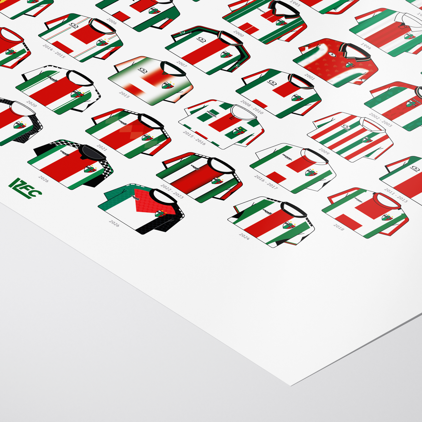 Poster / Camisetas Palestino 2026 - Ilustrado por Vector FC