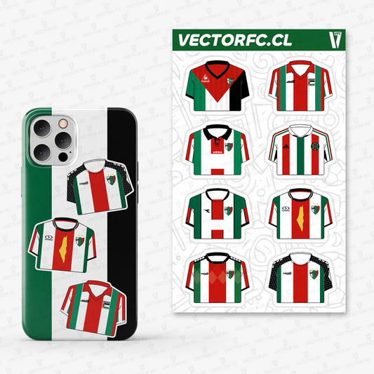 Lámina stickers / Camisetas Palestino - Ilustrado por Vector FC