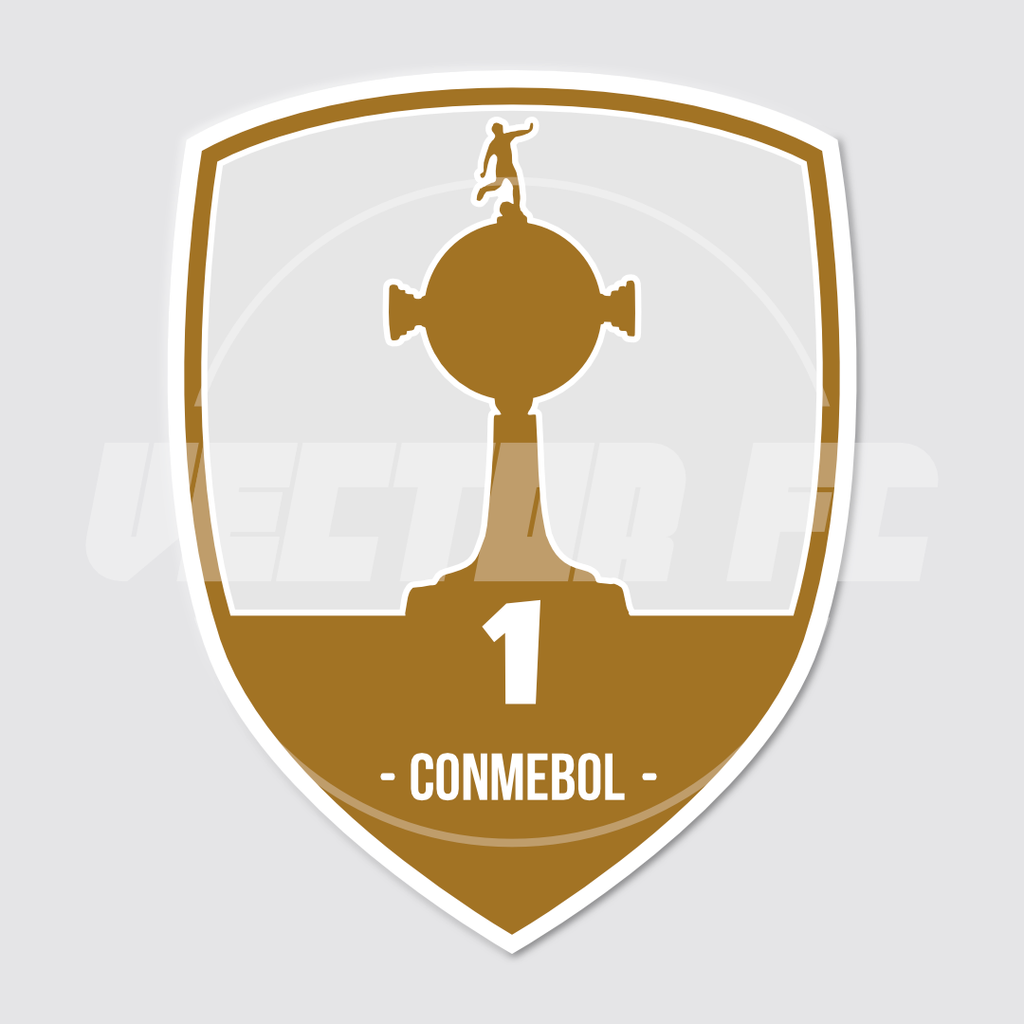 Sticker / Parche Copa Libertadores - Ilustrado por Vector FC