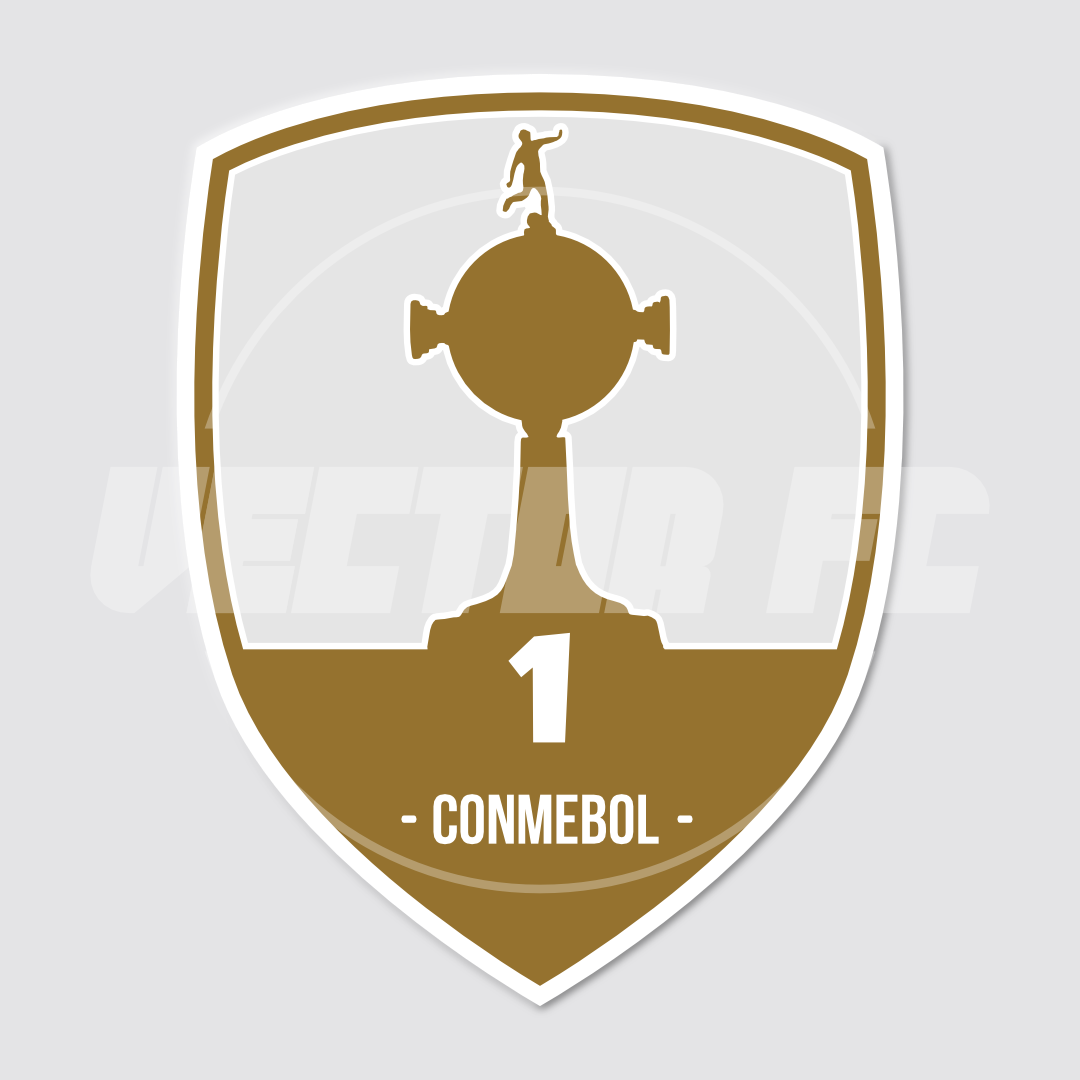 Sticker / Parche Copa Libertadores - Ilustrado por Vector FC