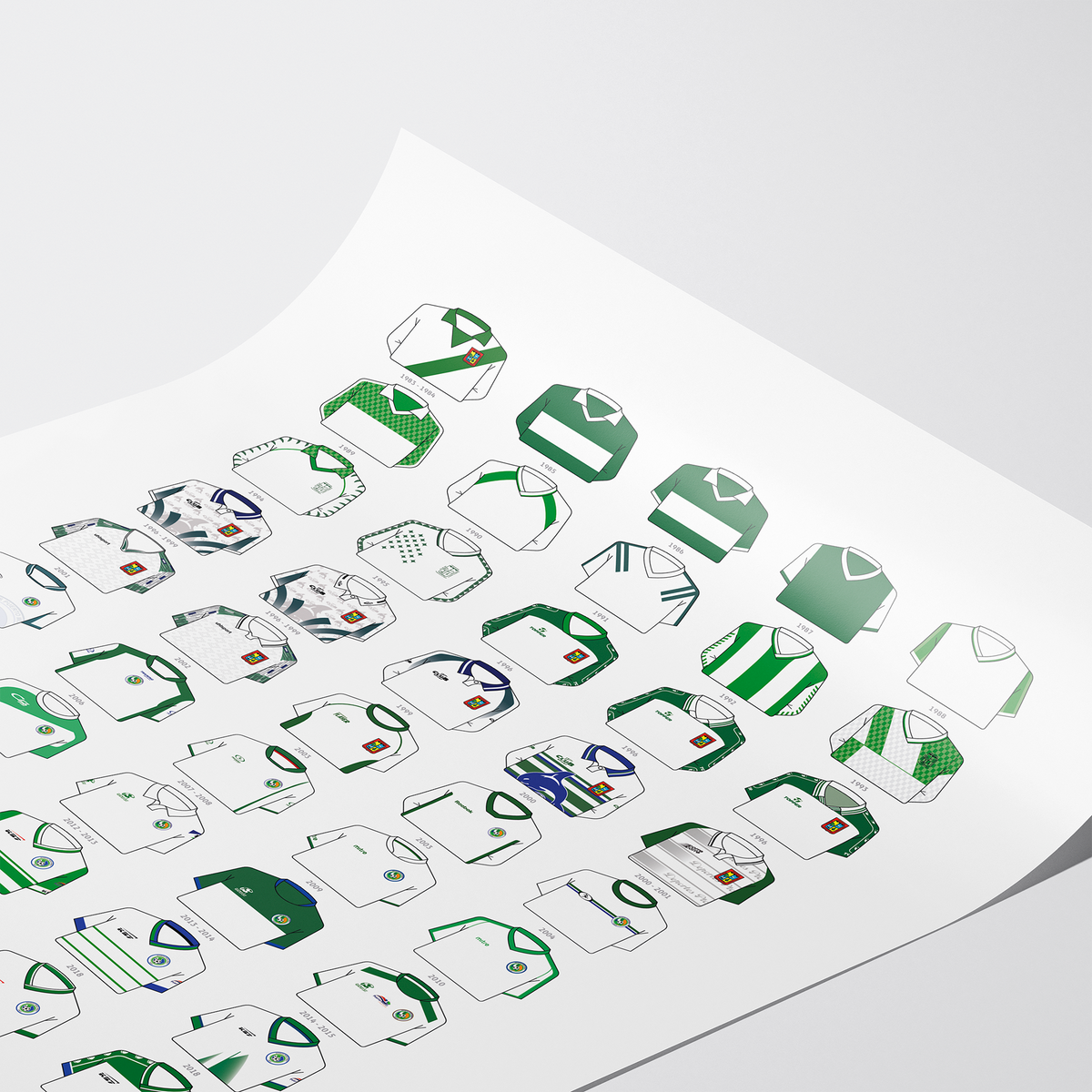 Poster / Camisetas D. Puerto Montt 2026 - Ilustrado por Vector FC
