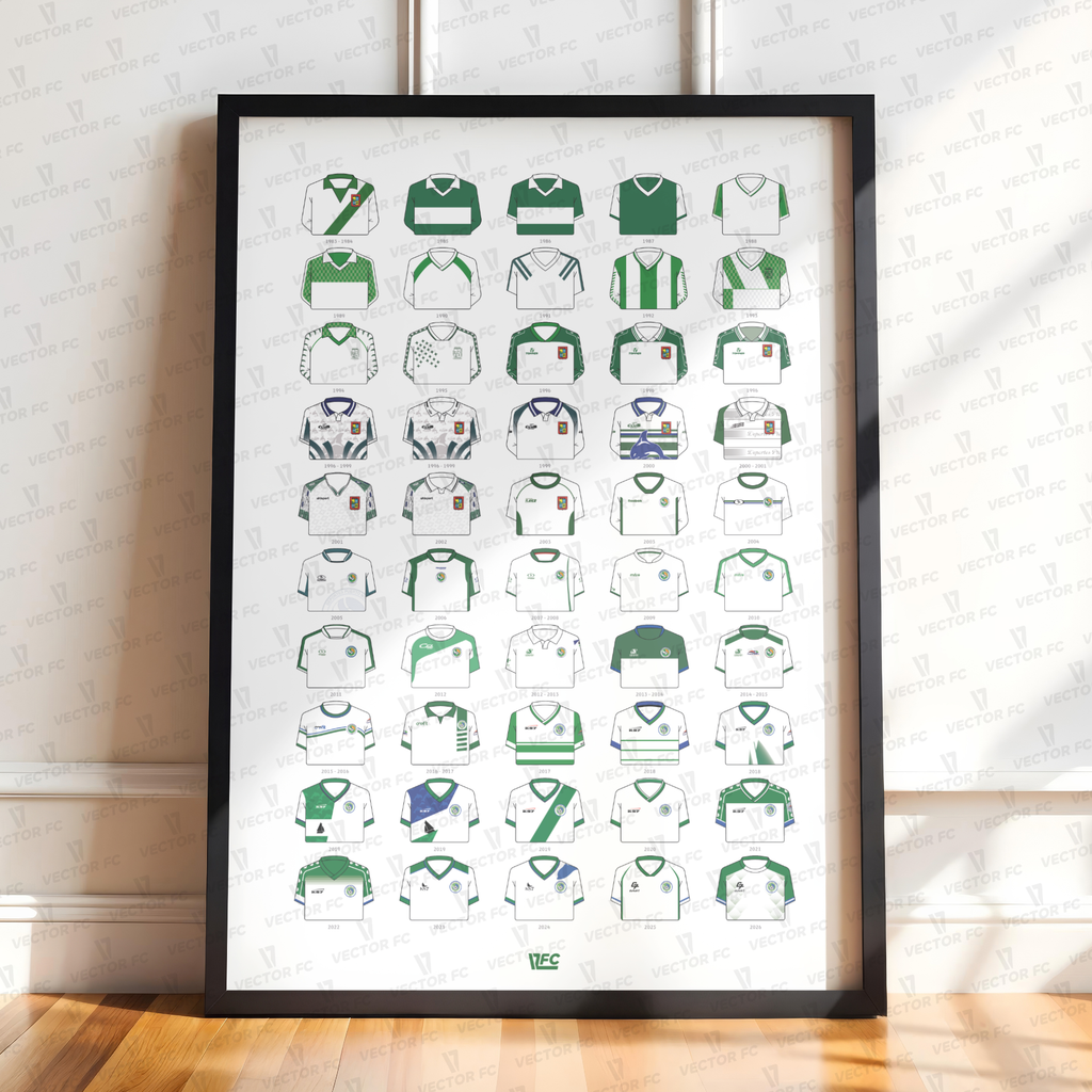 Poster / Camisetas D. Puerto Montt 2026 - Ilustrado por Vector FC