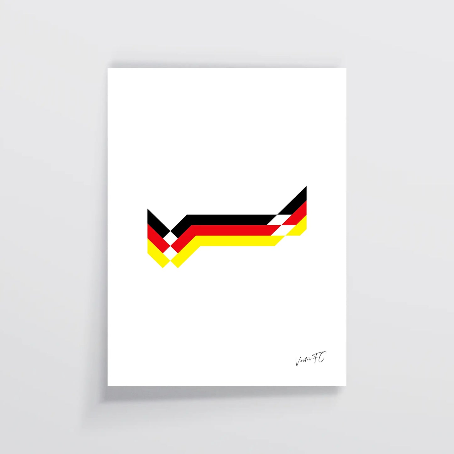 Poster / Alemania 1990 Vector FC