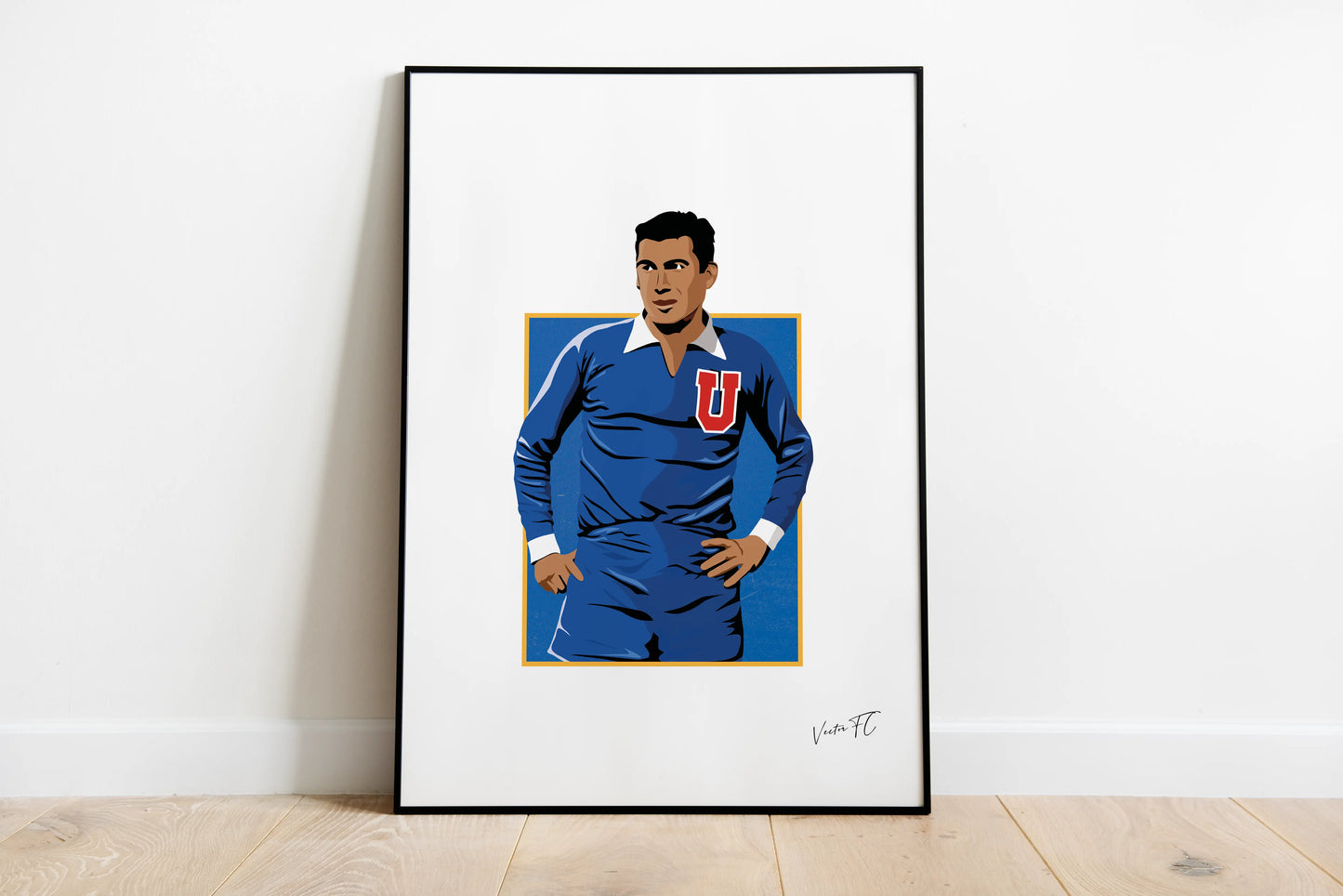 Poster / Carlos Campos La Camiseta Azul