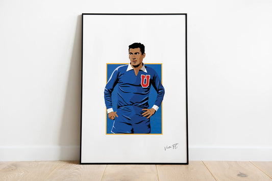 Poster / Carlos Campos La Camiseta Azul