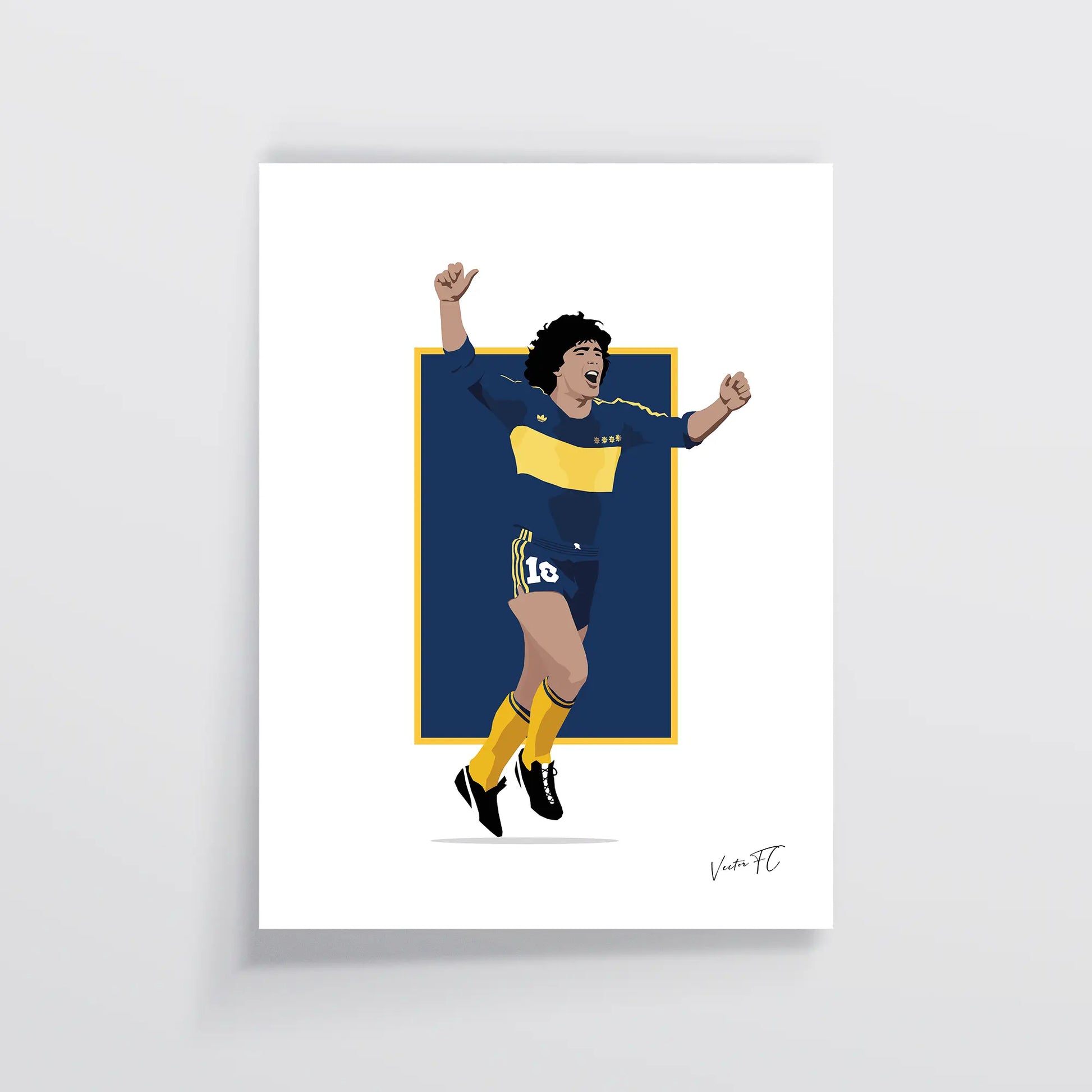 Poster / Diego Maradona Vector FC