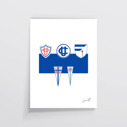 Poster / Escudos Universidad Católica Vector FC