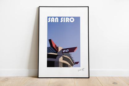 Poster / Estadio San Siro Vector FC