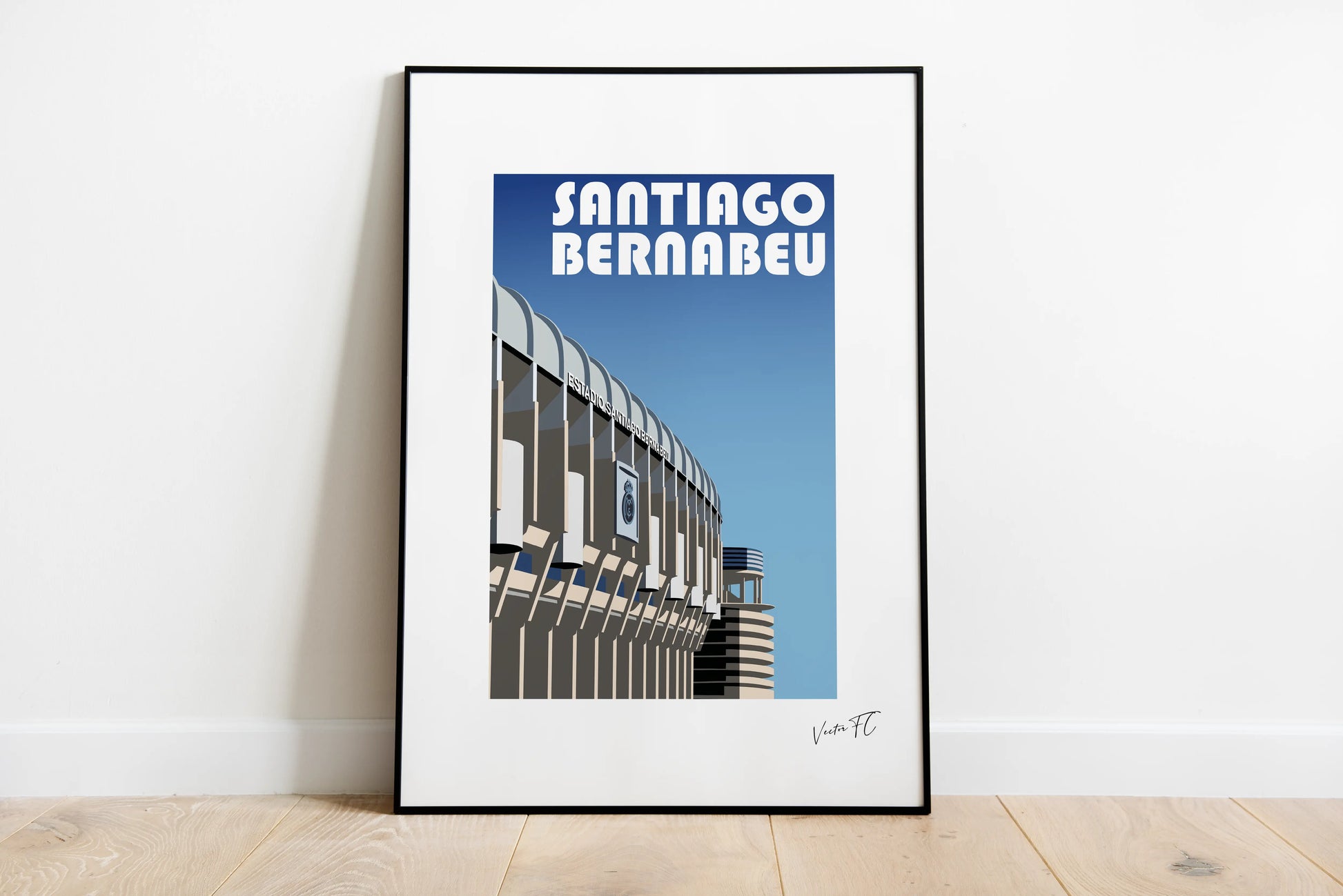 Poster / Estadio Santiago Bernabeu Vector FC