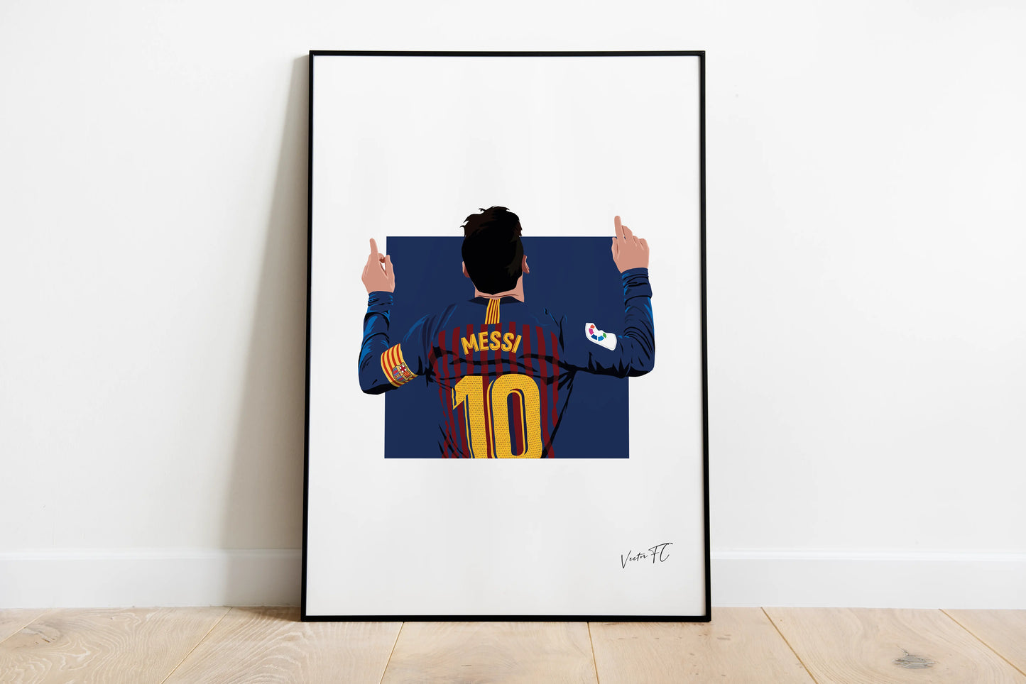 Poster / Lionel Messi Barcelona Vector FC