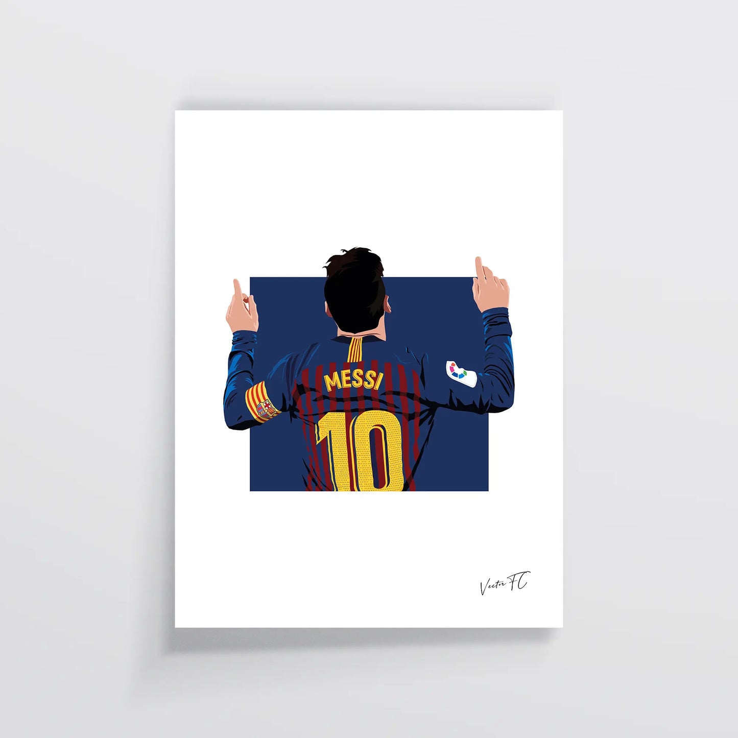 Lionel Messi Barcelona - Vector FC