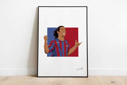 Poster / Ronaldinho Vector FC