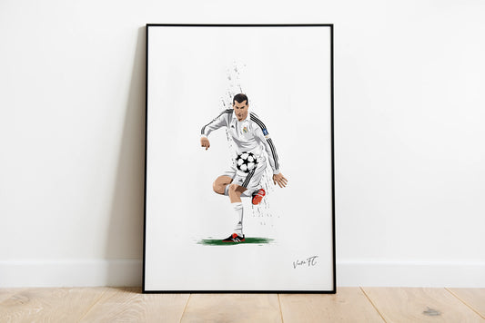 Poster / Zinedine Zidane Vector FC