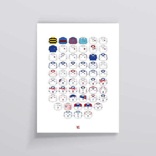 Poster / Camisetas Selección Chilena visita