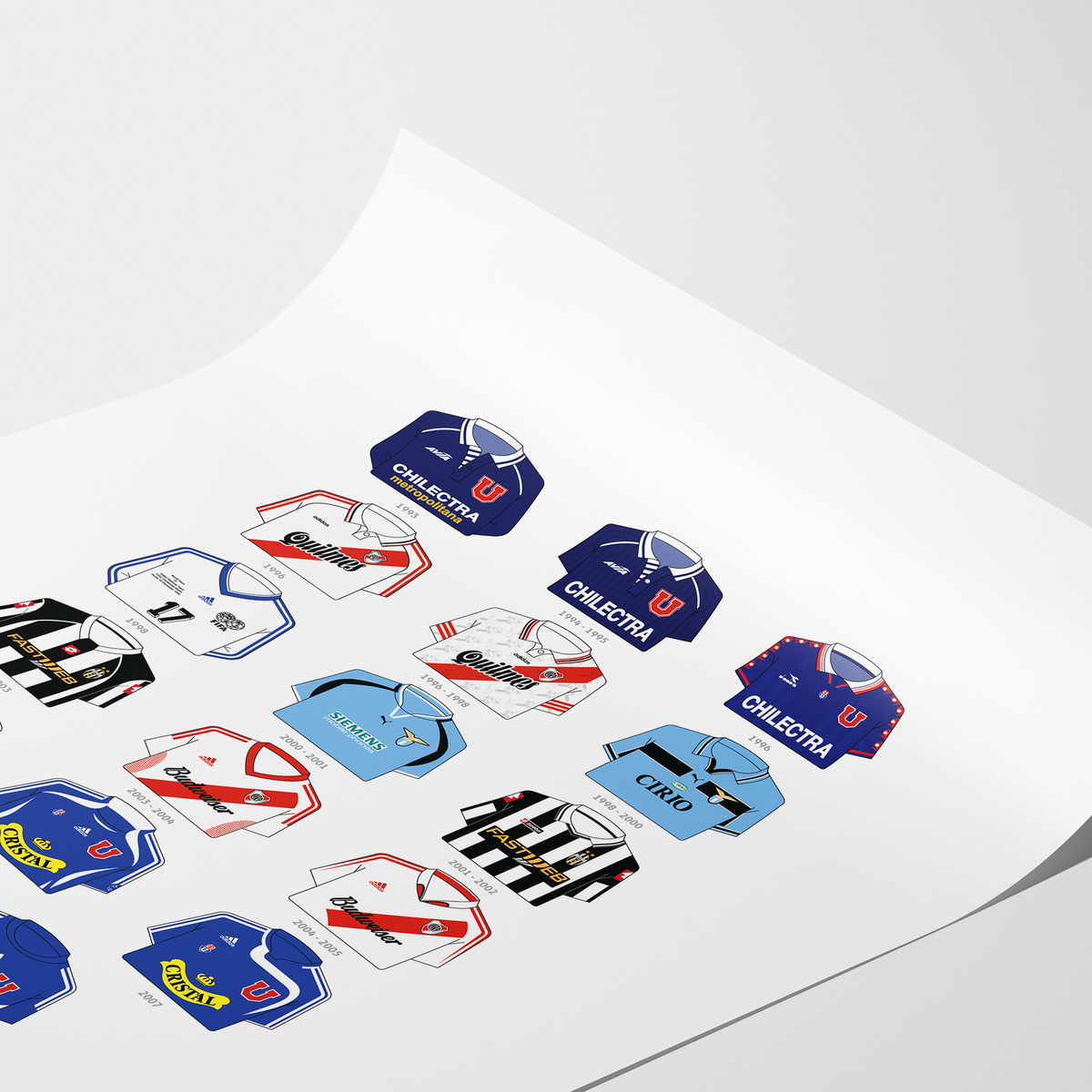 Poster / Camisetas Marcelo Salas - Ilustrado por Vector FC