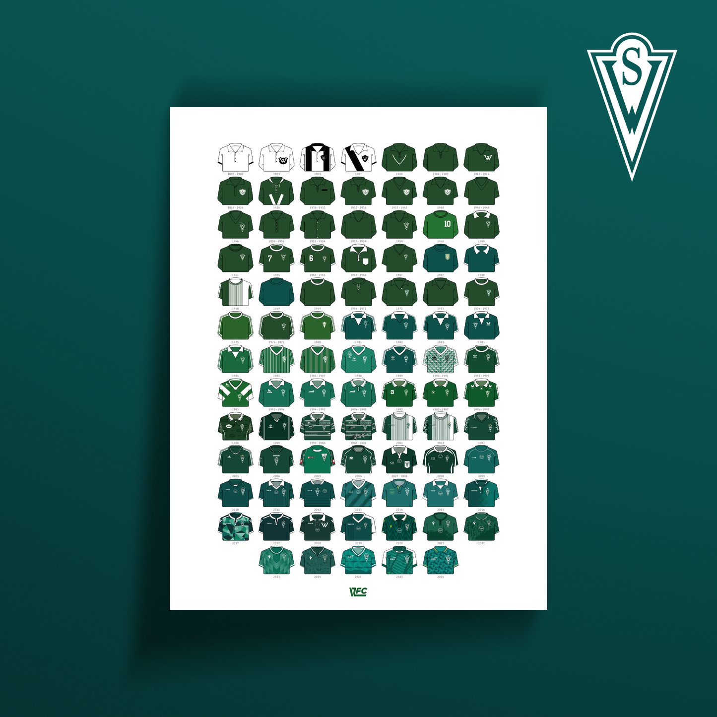 Poster / Camisetas Santiago Wanderers 2026