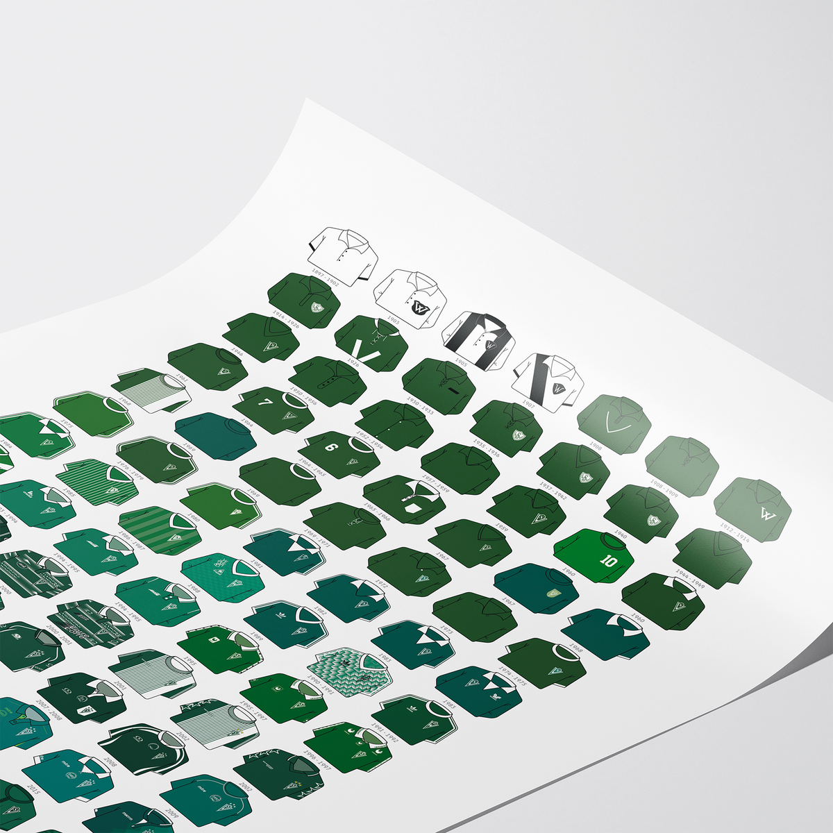 Poster / Camisetas Santiago Wanderers 2026 - Ilustrado por Vector FC