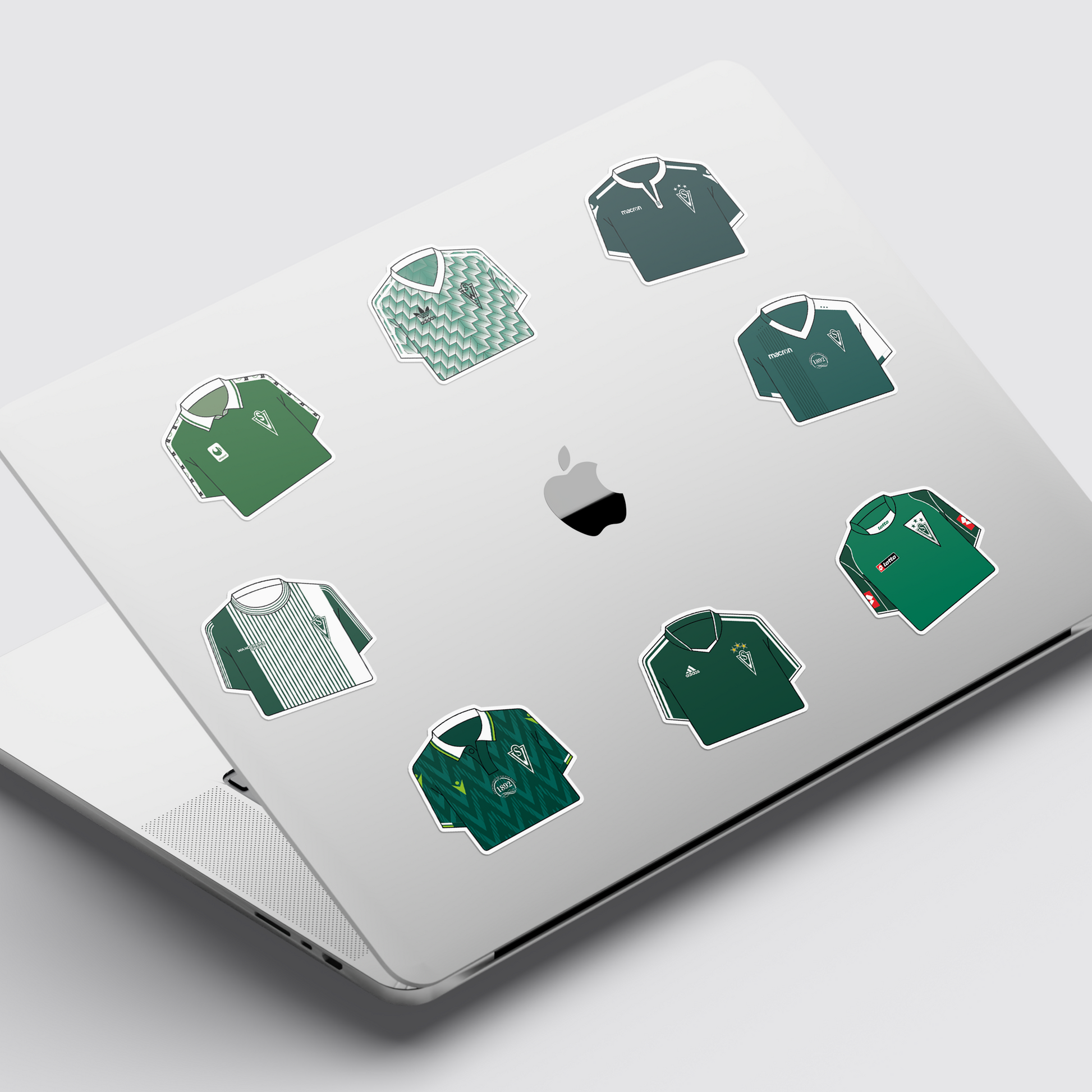 Lámina stickers / Camisetas Santiago Wanderers - Ilustrado por Vector FC