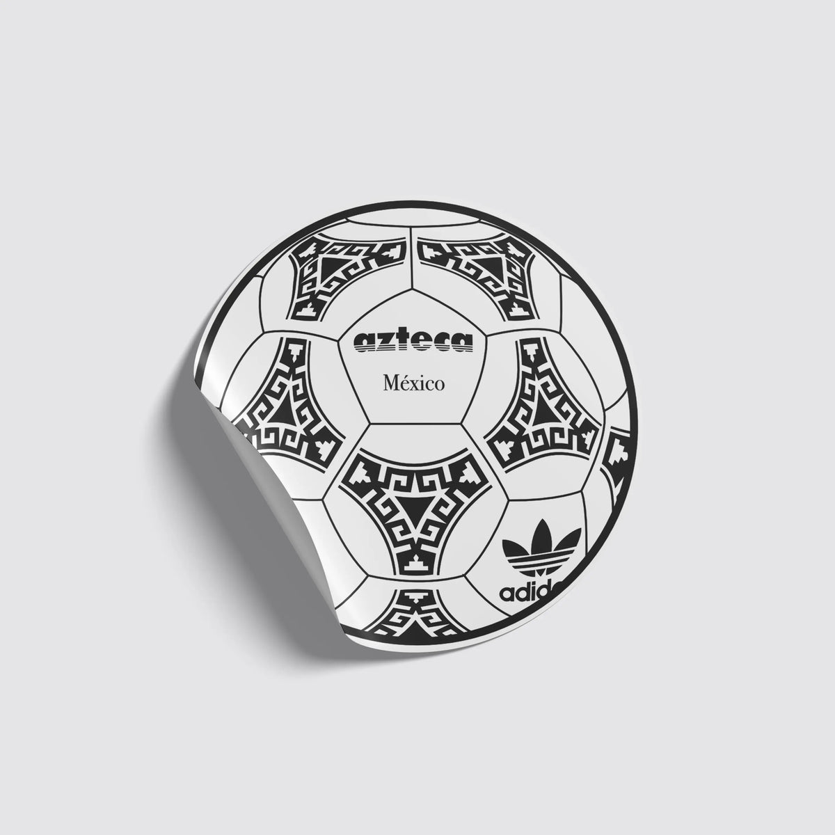 Sticker / Adidas Azteca - México 1986 - Ilustrado por Vector FC