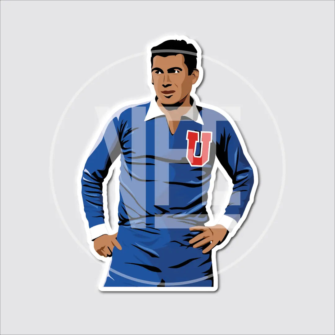 Sticker / Carlos Campos - Ilustrado por Vector FC