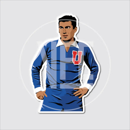 Sticker / Carlos Campos La Camiseta Azul