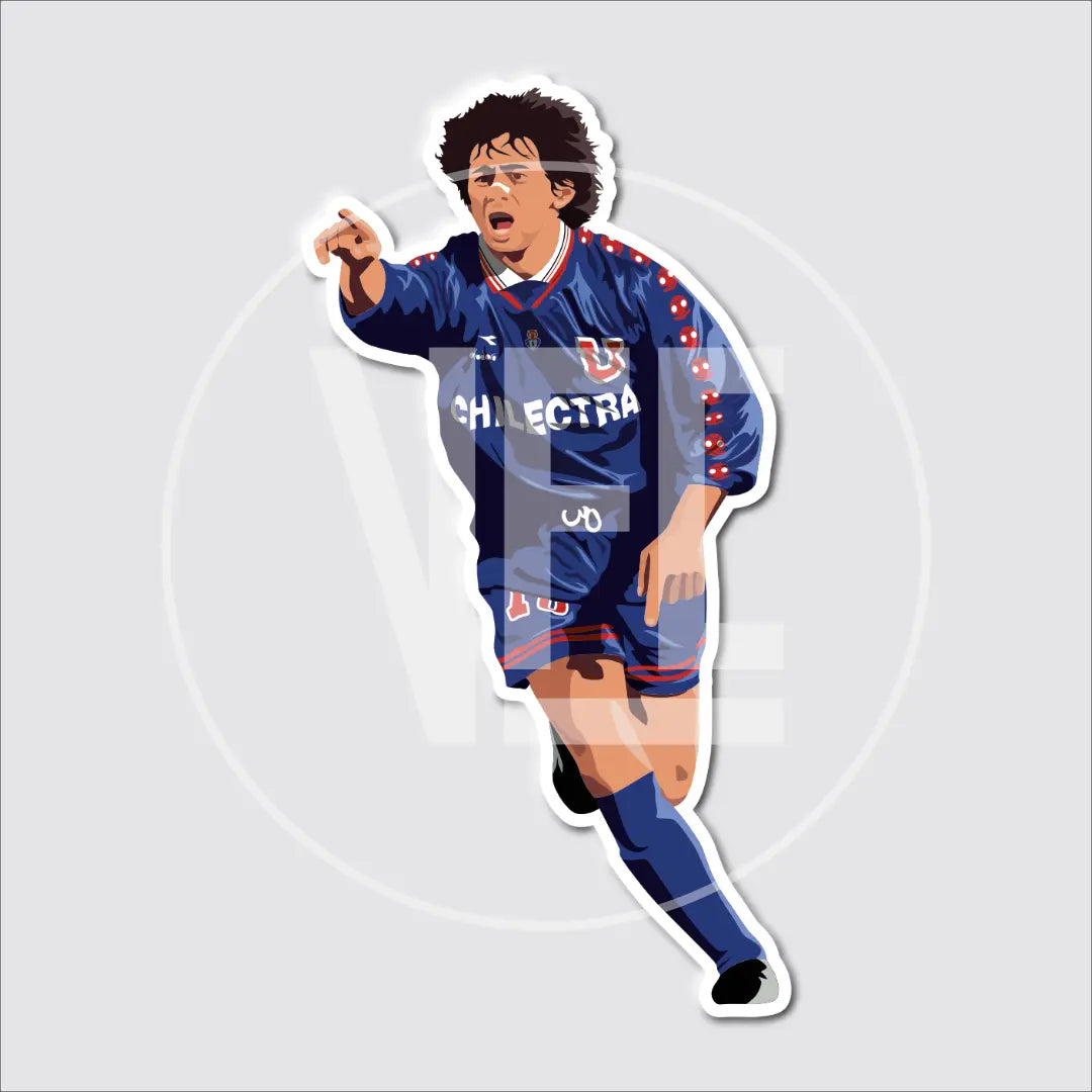 Sticker / Cristian Traverso - Ilustrado por Vector FC