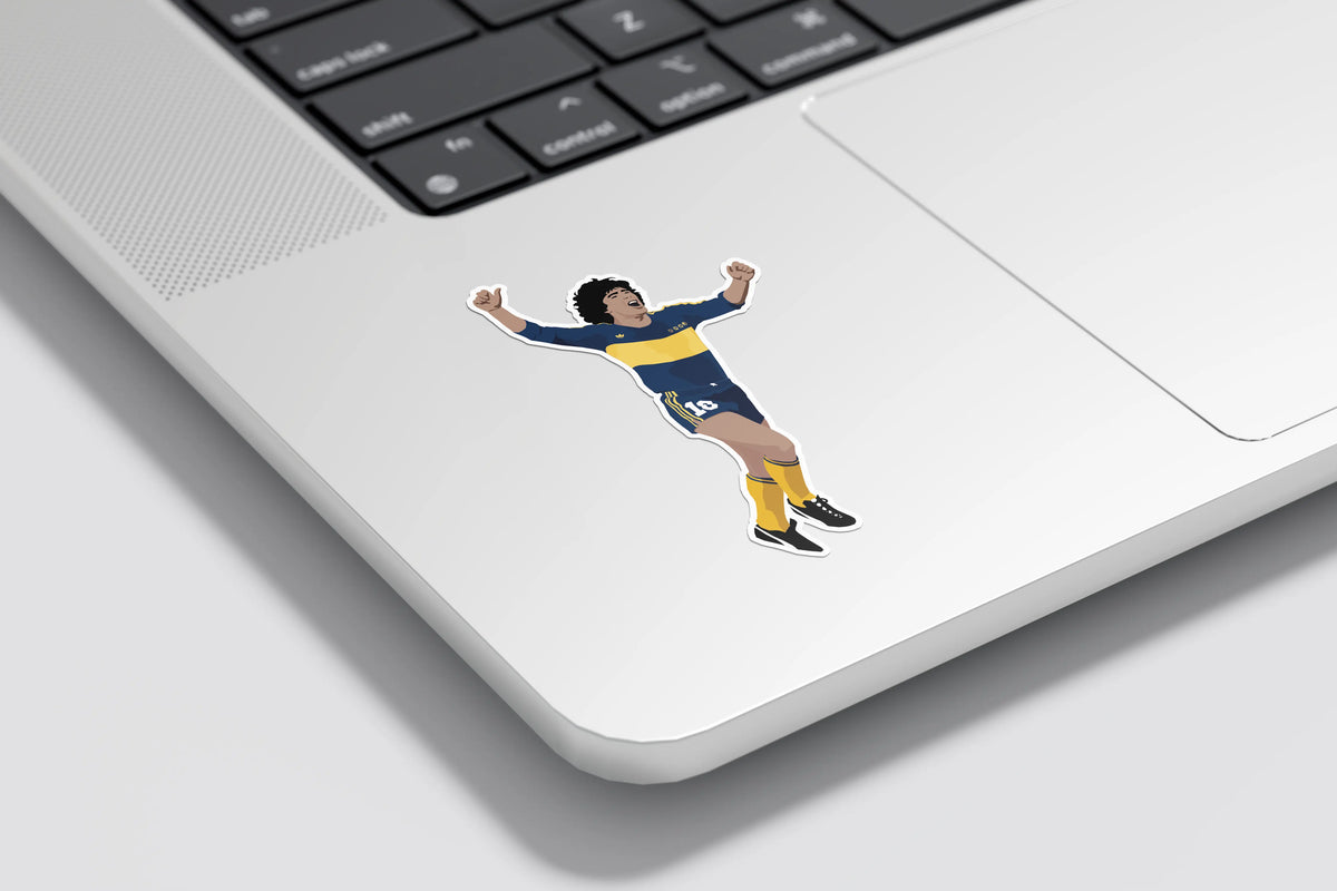 Sticker / Diego Maradona - Ilustrado por Vector FC