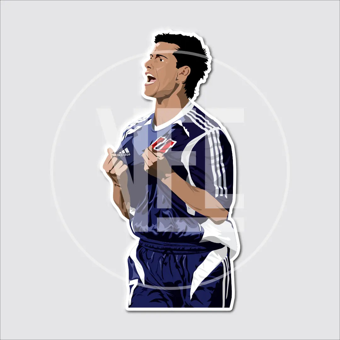 Sticker / Diego Rivarola La Camiseta Azul