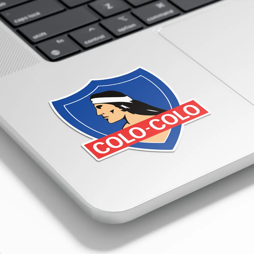 Sticker / Escudo Colo Colo 1988 - Ilustrado por Vector FC