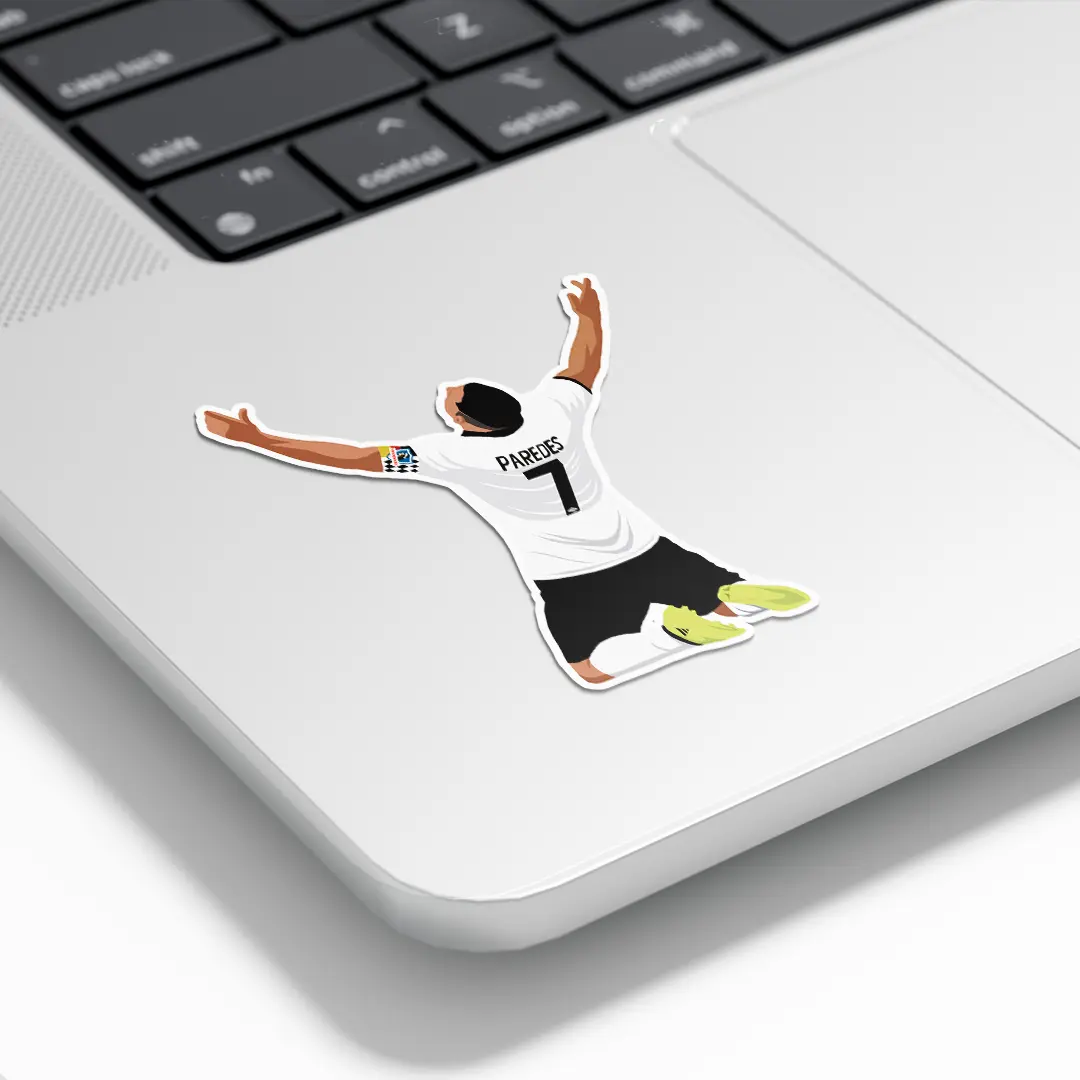 Sticker / Esteban Paredes - Ilustrado por Vector FC