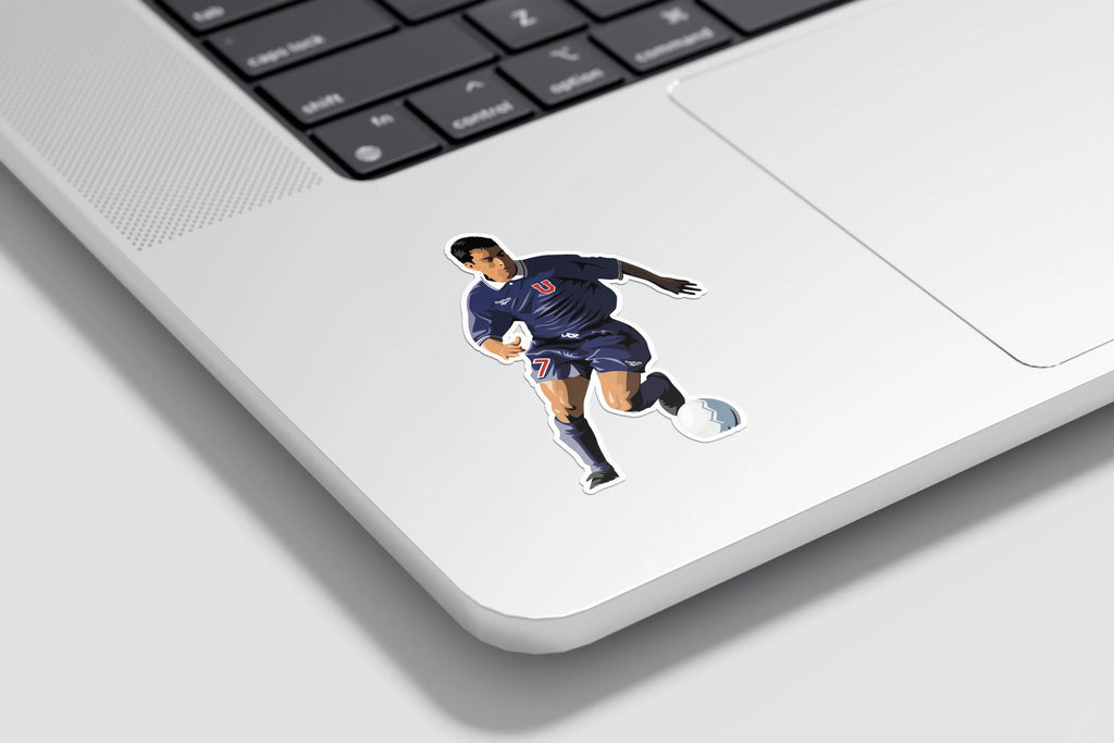 Sticker / Esteban Valencia - Ilustrado por Vector FC