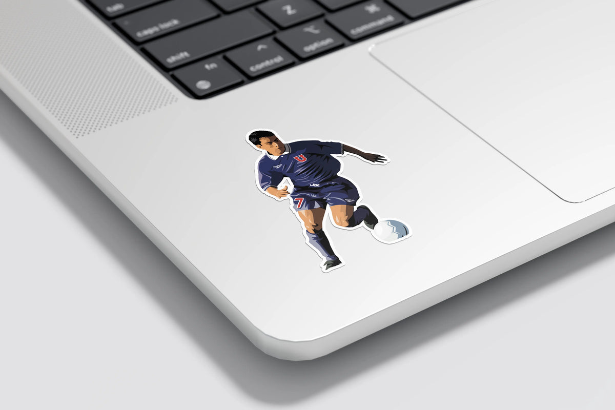 Sticker / Esteban Valencia - Ilustrado por Vector FC