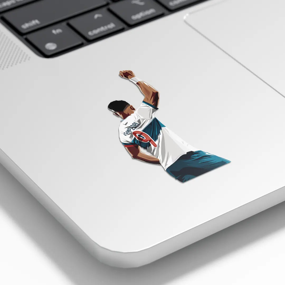Sticker / Fernando Zampedri - Ilustrado por Vector FC