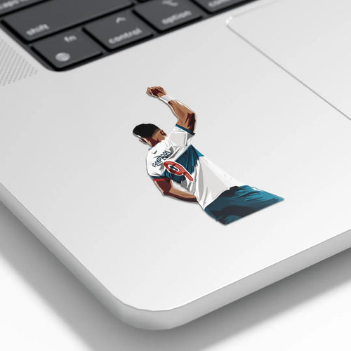 Sticker / Fernando Zampedri - Ilustrado por Vector FC