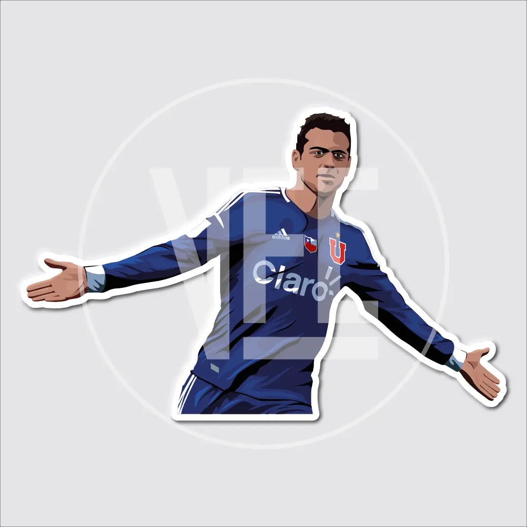 Sticker / Guillermo Marino - Ilustrado por Vector FC