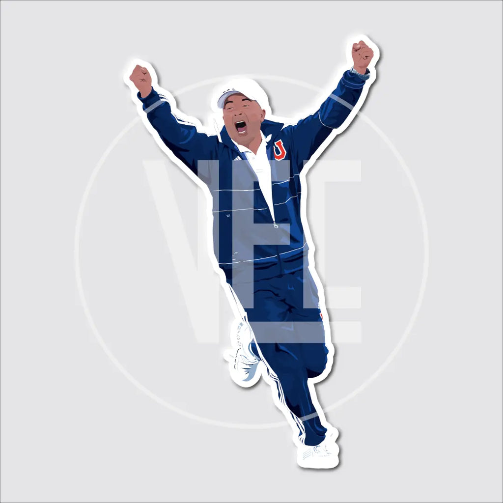 Sticker / Jorge Sampaoli - Ilustrado por Vector FC