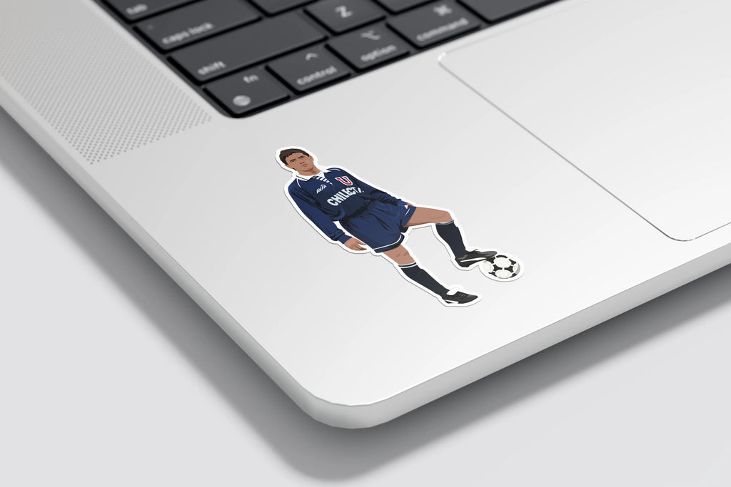 Sticker / Juan Carlos "Bombero" Ibañez - Ilustrado por Vector FC