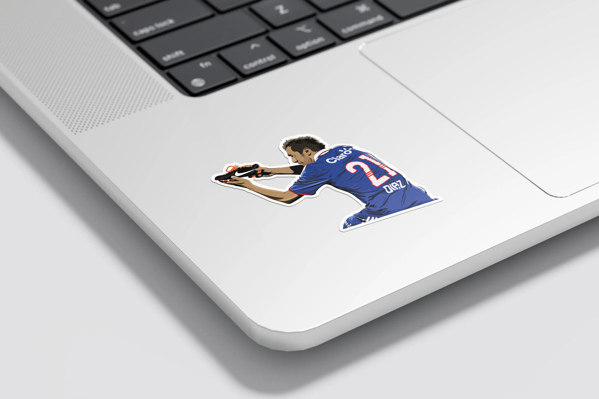 Sticker / Marcelo Díaz - Ilustrado por Vector FC